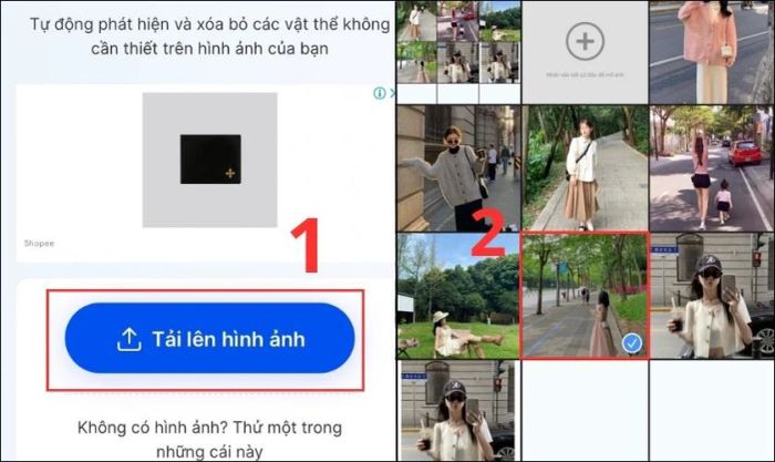 Các bước xóa người trong ảnh bằng Snap Edit