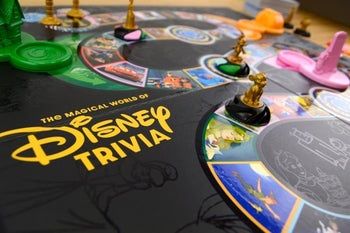 The Magical World of Disney Trivia board game