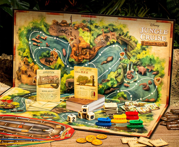 Disney's Jungle Cruise board game