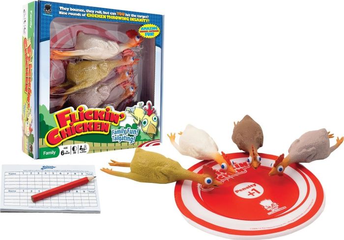 A game of Flickin' Chicken