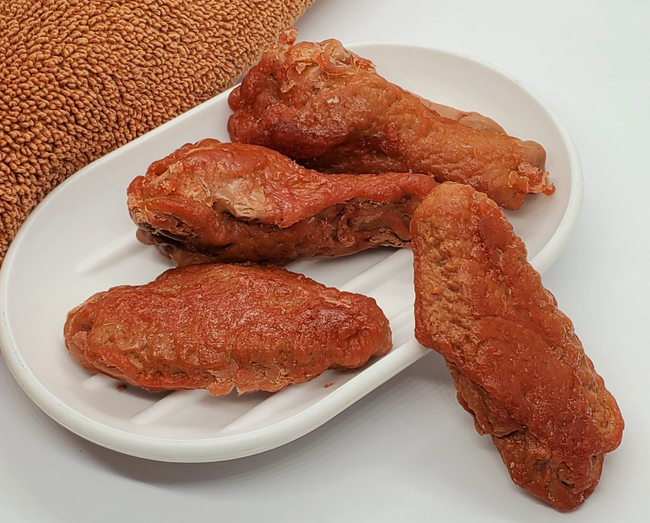hyper-realistic soap shaped like chicken wings