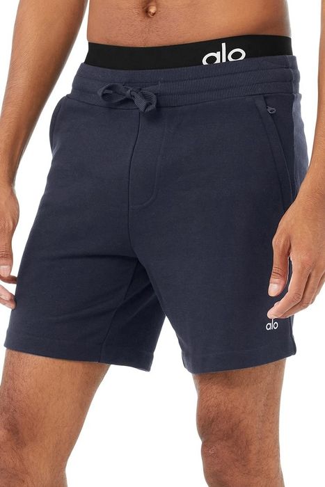 Model wearing the shorts in the color 