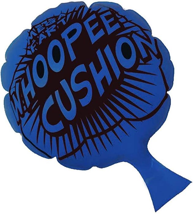 the blue whoopee cushion