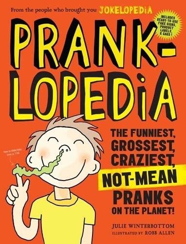 the book cover featuring a cartoon kid picking his nose