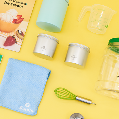 All the kit's components neatly arranged