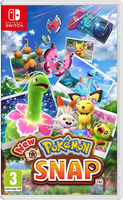 the cover art for Pokémon Snap