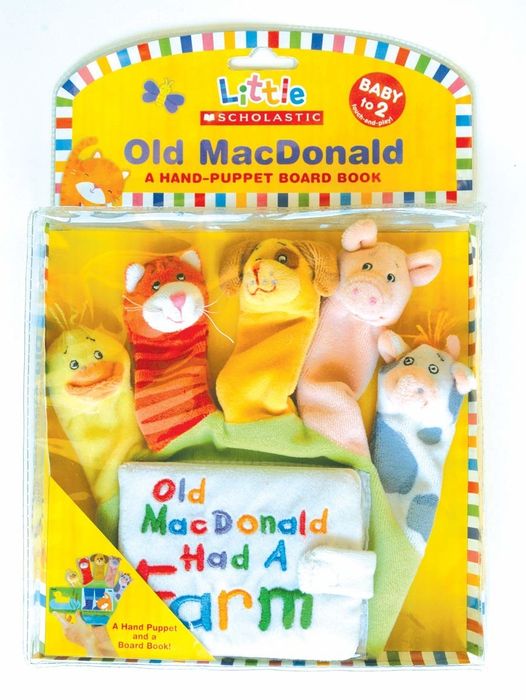 hand-puppet board book