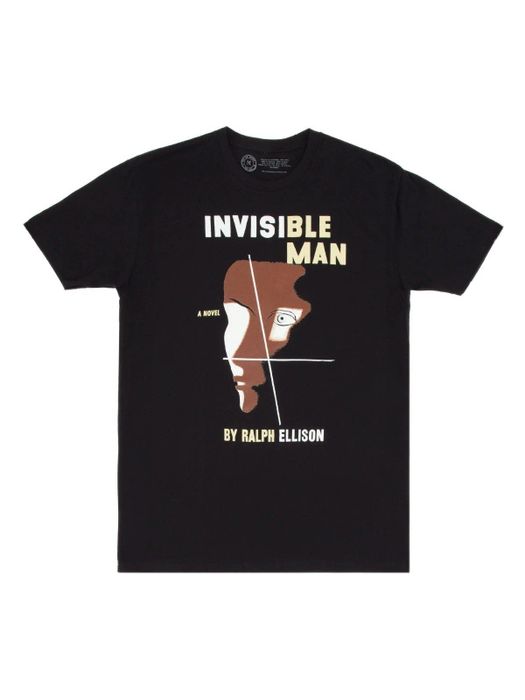 A shirt featuring the cover art of Ralph Ellison's