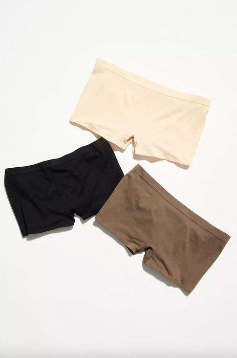 Three boyfriend-style underwear
