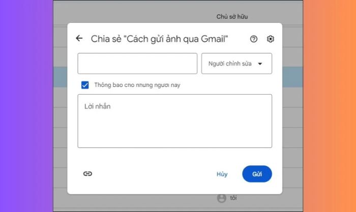 Tải ảnh lên Google Drive