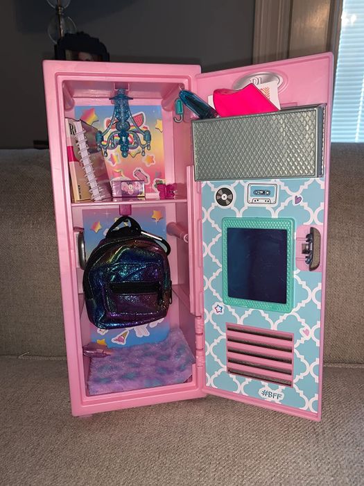 a photo showing the locker filled with various items inside