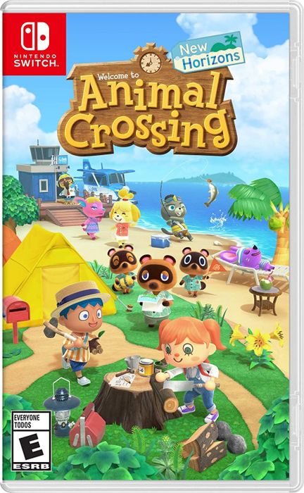 the cover art for Animal Crossing: New Horizons