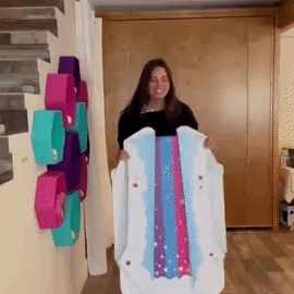 A video from the reviewer demonstrating how simple it is to set up the slide