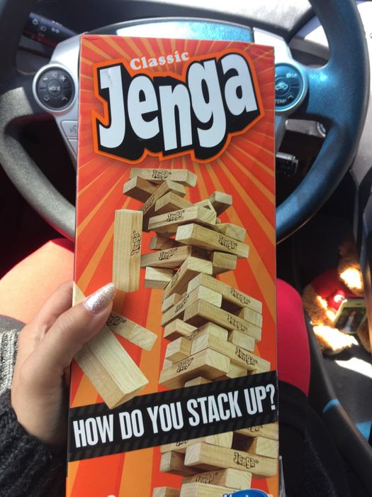 A reviewer's Jenga game set