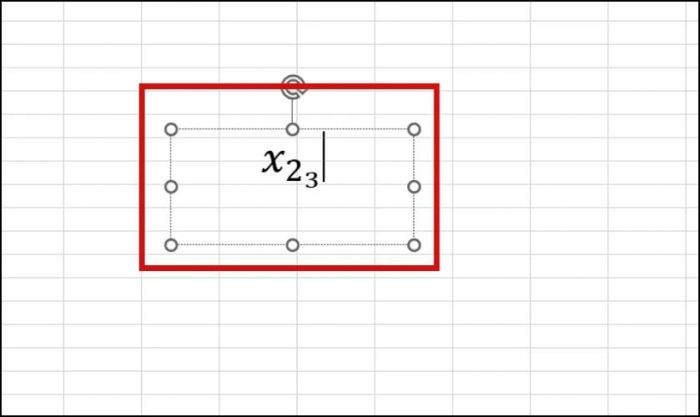 Tự tay viết số mũ trong Excel bằng Ink Equation