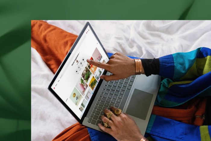 A Microsoft Surface Laptop 5.