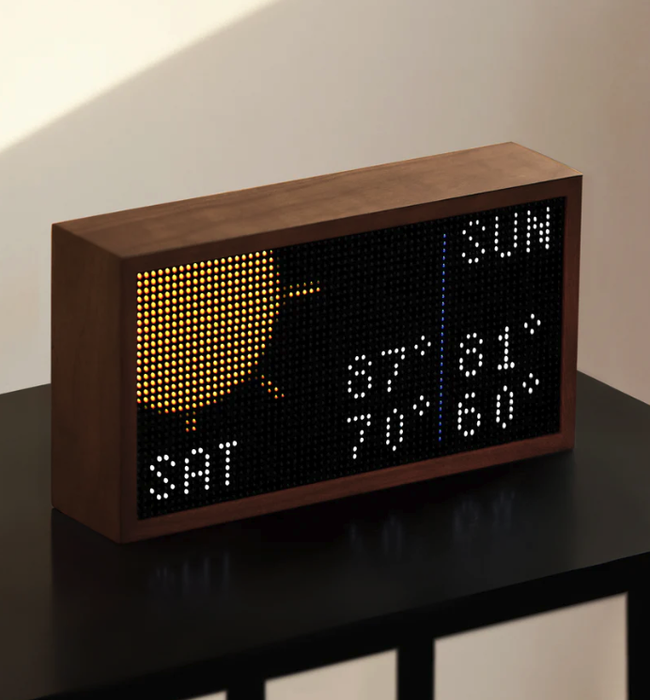 A Tidbyt display box
