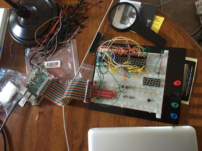 Reviewer photo of the Raspberry Pi kit
