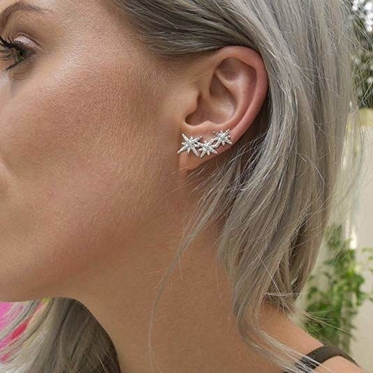 A trio of starry ear crawlers that add a celestial touch to any outfit.