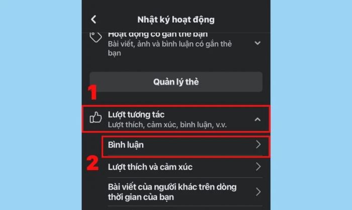 Hướng dẫn chi tiết cách xóa tất cả bình luận của bạn trên Facebook