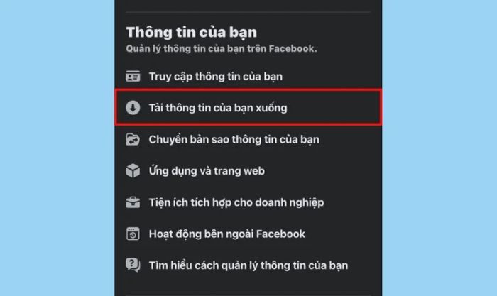 Các bước thực hiện để khôi phục bình luận đã xóa trên Facebook