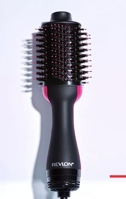 the dryer in pink and black