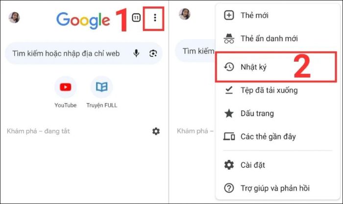 Giải phóng dung lượng cho OPPO bằng cách xóa dữ liệu duyệt web