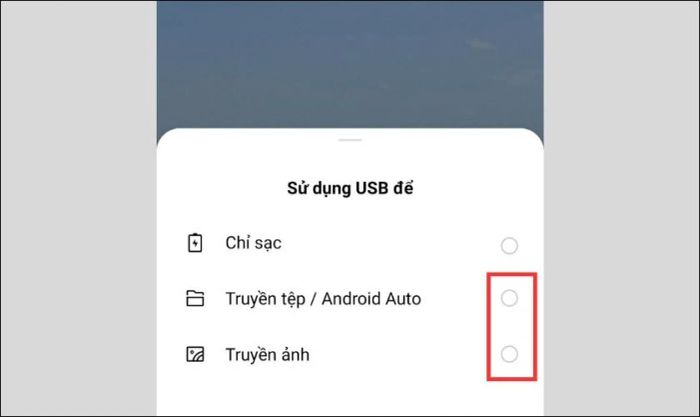 Chuyển tệp từ điện thoại sang máy tính