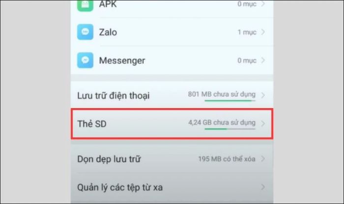 Hướng dẫn kiểm tra dung lượng thẻ nhớ