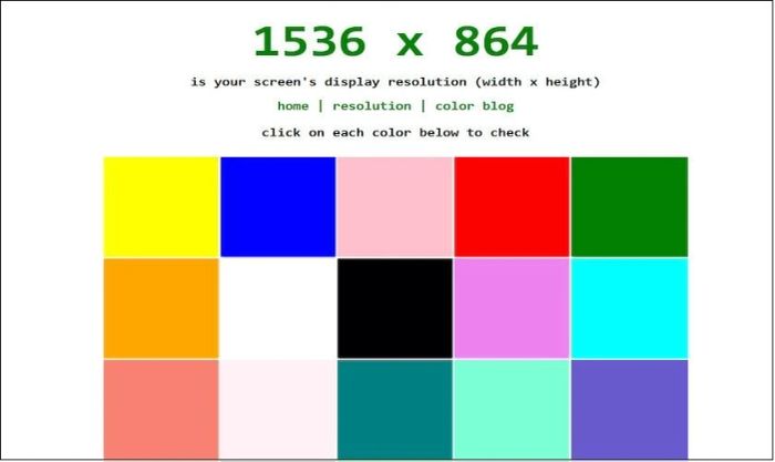 Cách kiểm tra màn hình laptop cũ