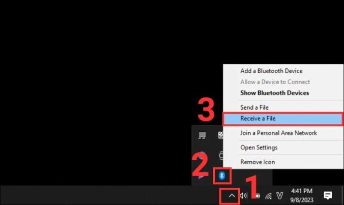 Kết nối điện thoại OPPO với máy tính qua Bluetooth
