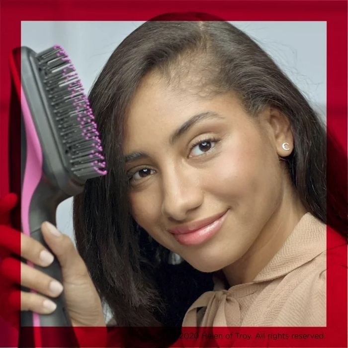 A model using the brush
