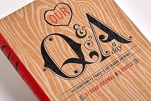 The cover of the couples journal.