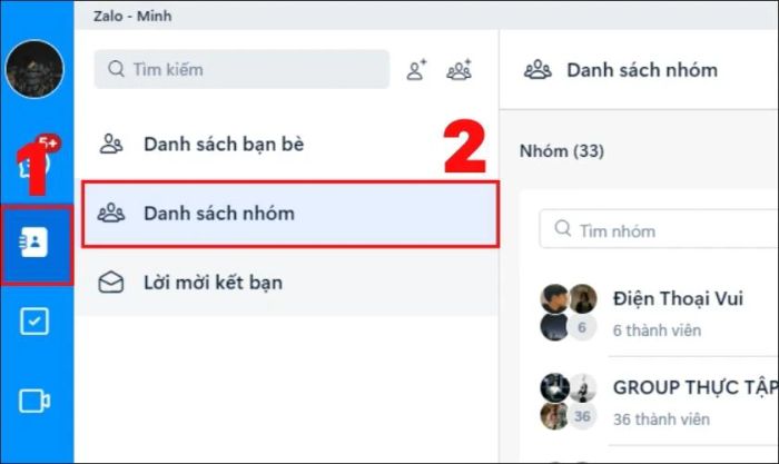 Hướng dẫn cách xóa và giải tán nhóm Zalo trên máy tính
