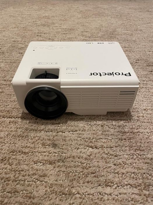 The compact projector.