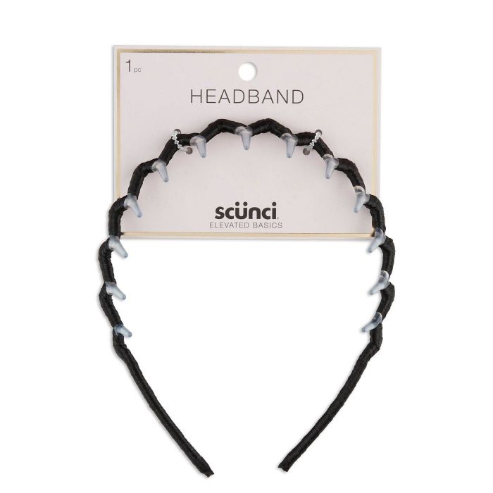 The headband in its packaging