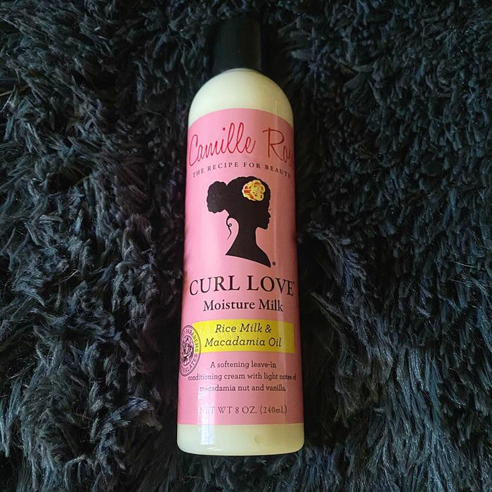 A reviewer's Camille Rose moisturizer