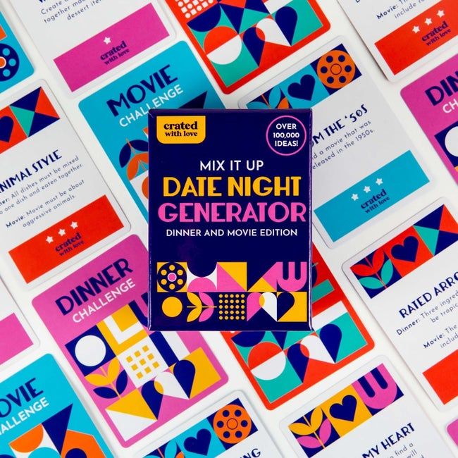 the set of date night cards