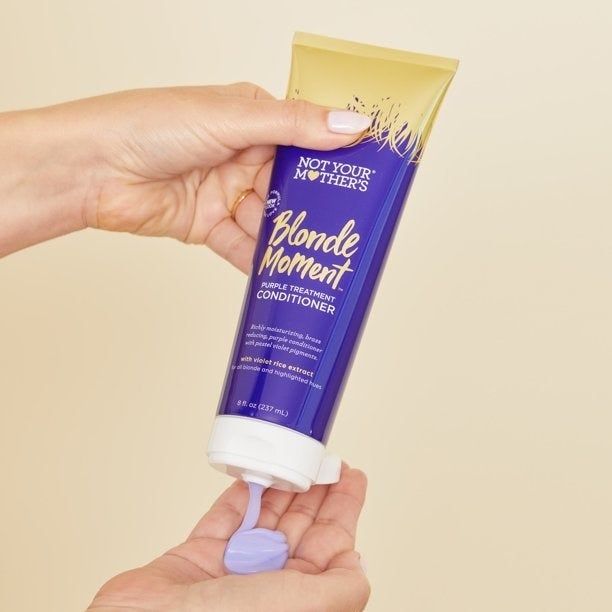 The purple conditioner