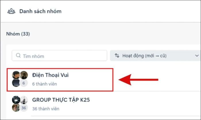 Cách xóa và giải tán nhóm Zalo trên PC