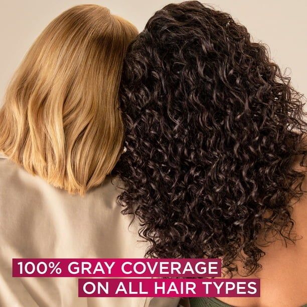 Results from using the hair dye