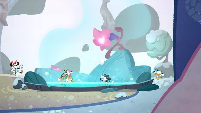 a screenshot from Disney Illusion Island