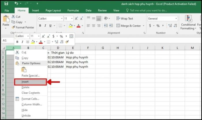 Xem trước kết quả trộn thư bằng cách nhấn vào Preview 