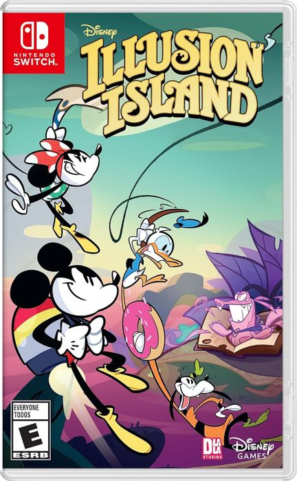 a copy of Disney Illusion Island