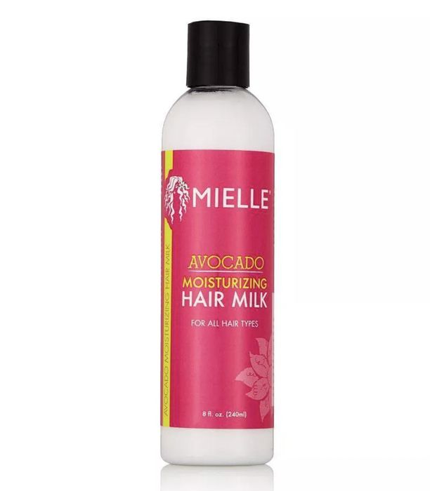A bottle of hair milk