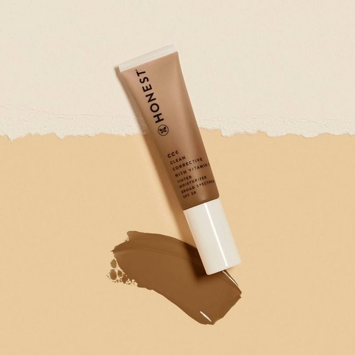 product image showing a swatch of the tinted moisturizer