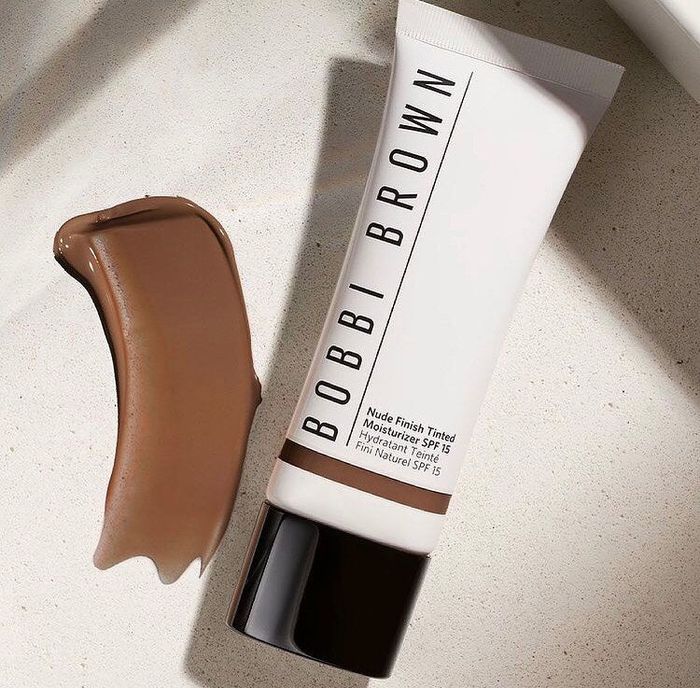 product image and swatch of the tinted moisturizer in shade Rich Tint