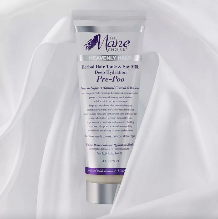 A tube of luxurious hair treatment