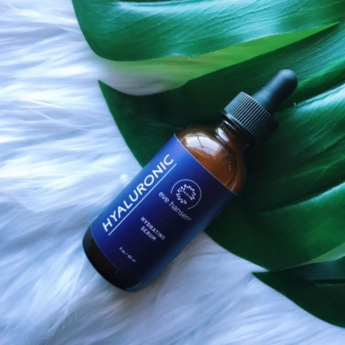 A reviewer's bottle of the serum they’ve been using.