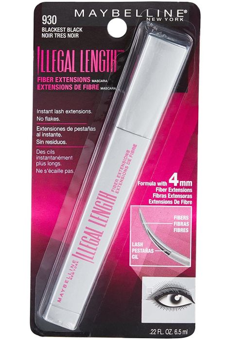 The mascara beautifully packaged and ready for use.